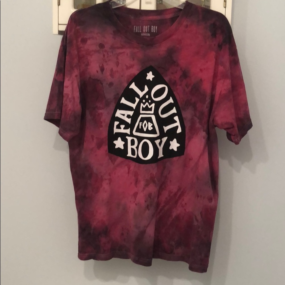 Fall Out Boy Burgundy Tshirt